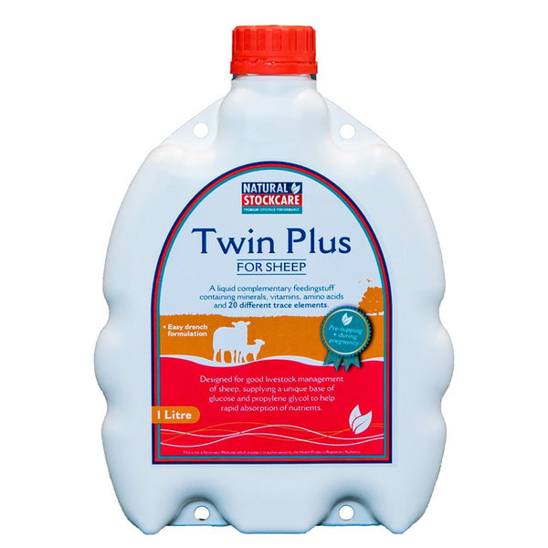 1LT NATURAL STOCKCARE TWIN PLUS SHEEP DRENCH